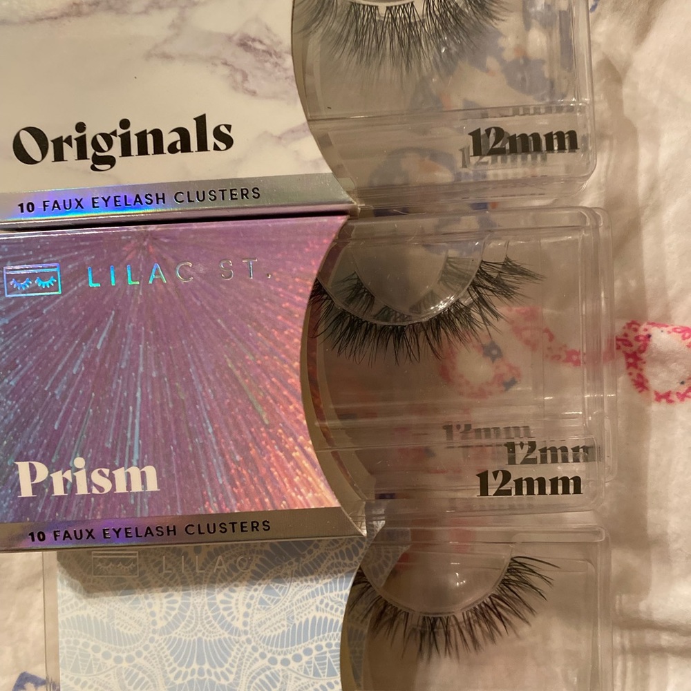Lilac lashes 12 mm